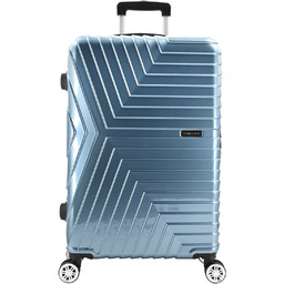 Walizka średnia podróżna kółka bagaż 26'' - niebieska