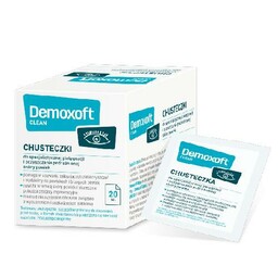 Demoxoft Clean chusteczki do specjalistycznej pielęgnacji i oczyszczania