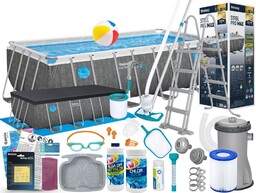 Basen Bestway 488x244x122 Ogrodowy Stelażowy 561MB 21w1