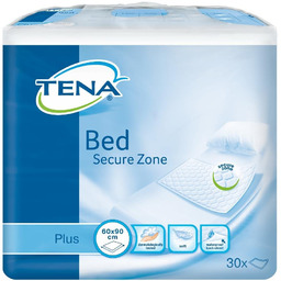Tena Bed Plus, 60x90 cm, podkłady, 30 sztuk
