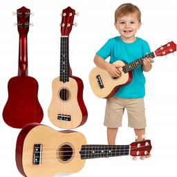 Ukulele Drewniane Gitara Dla Dzieci Klasyczna 4 Struny
