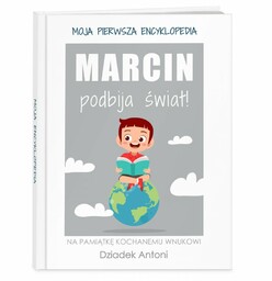Encyklopedia z nadrukiem dla chłopca na imieniny