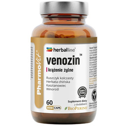 PHARMOVIT Venozin Krążenie Żylne suplement diety 60 kapsułek