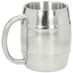 MFH Kufel 1L Srebrny