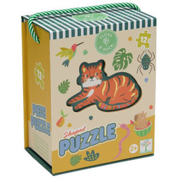 FLOSS & ROCK Puzzle 12 elementów Dżungla