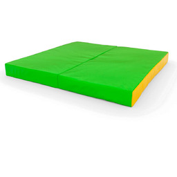 Wallbarz Składany materac dwuczęściowy pod drabinkę 100x100x10 cm