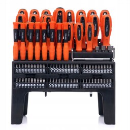 Duży Zestaw Śrubokrętów Bitów Bity Wkrętak Torx Kraft&Dele