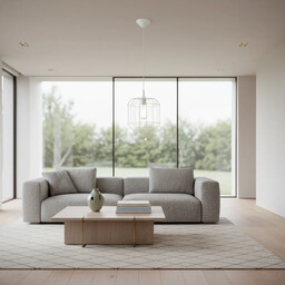 Lampa wisząca CELTA biała SL.0295 - Sollux