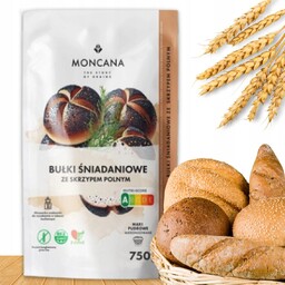 MĄKA NA BUŁKI BEZGLUTENOWE ŚNIADANIOWE ZE SKRZYPEM POLNYM