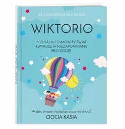 Encyklopedia z nadrukiem dla dziewczynki na imieniny