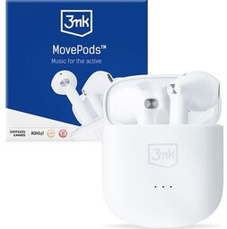 Słuchawki 3mk MovePods douszne bezprzewodowe Bluetooth 5.3 -