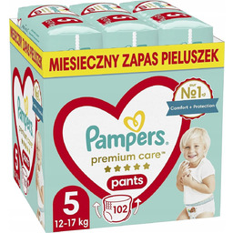 102X Pampers Pieluchy Pieluchomajtki Miesięczny Zapach Pieluszek