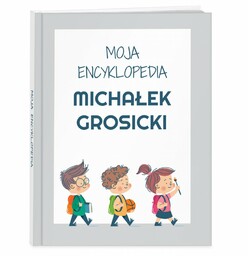 Encyklopedia z nadrukiem dla chłopca na Dzień Dziecka