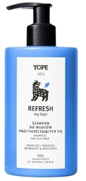 Yope Men, Refresh My Hair, szampon odświeżający