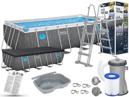 Basen Bestway 488x244x122 Ogrodowy Stelażowy 561MB
