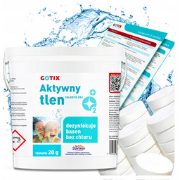 Aktywny Tlen do Basenu Jacuzzi Spa Chemia Basenowa