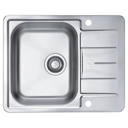 Alveus Line Maxim 60 1085959 Stalowy Satyna Zlewozmywak