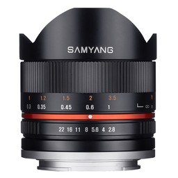 Samyang Obiektyw 8mm f/2.8 UMC Fish-eye II Czarny