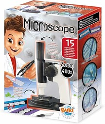Buki France MR400 - mikroskop z 15 eksperymentami