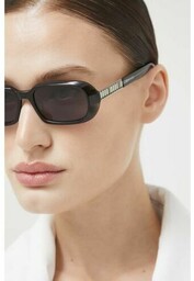 Swarovski okulary przeciwsłoneczne 56499035 Matrix damskie kolor czarny