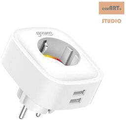 INTELIGENTNE GNIAZDKO WIFI GOSUND SP112 2xUSB WHITE