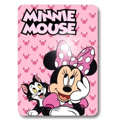 Koc Polarowy Z Myszką Minnie Mickey Mouse kocyk