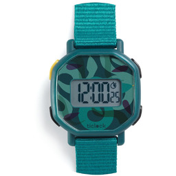 DJECO Zegarek cyfrowy ZIELONE WĘŻE