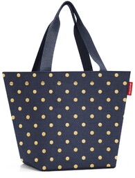 Torba SHOPPER M, metallic dots blue, Reisenthel