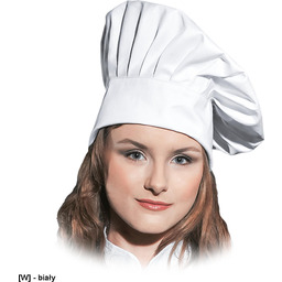 LH-HATER - Wysoka czapka kucharska z serii Chefs