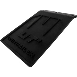 Chlapacz gumowy UNITRAILER osłona na błotnik odgięta 185/233mm