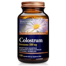 Doctor Life Colostrum Immuna 500mg, 120 kaps.