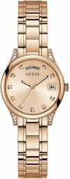 Damski zegarek z datownikiem elegancki marki GUESS