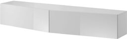 Szafka RTV VIGO SLANT 180cm (2x90) biały/biały poł