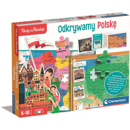 Clementoni Uczę się bawiąc. Odkrywamy Polskę Clementoni
