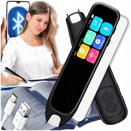 Tłumacz Elektroniczny Translator Długopis Skaner Tekstu i Mowy