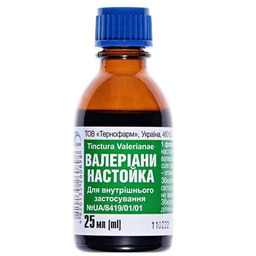 Nalewka z waleriany, Ternopharm, 25 ml
