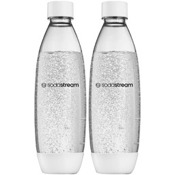 Butelki na wodę SodaStream Fuse 1l - Białe