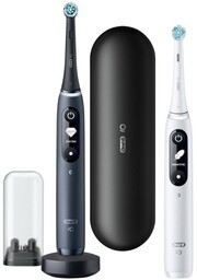 Zestaw szczoteczek ORAL-B iO7 Duo White/Black