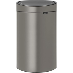Brabantia, Kosz Touch Bin New, 40L Platynowy