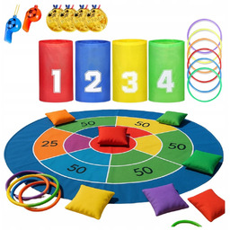 ZESTAW ZABAW DLA DZIECI MATA WORKI DO SKAKANIA