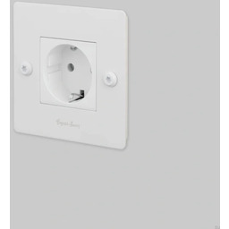 Gniazdo pojedyncze z logotypem Typ F Linear 1G