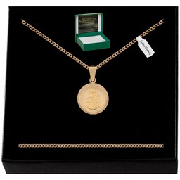 ZŁOTY ŁAŃCUSZEK + MEDALIK MATKA BOSKA 925/585 +