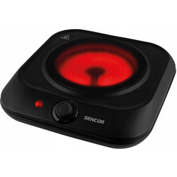Kuchenka elektryczna przenośn ceramiczna turystyczna Sencor SCP1763BK 1200W