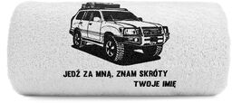 Mały ręcznik do rąk off-road 4x4 50x100 Toyota
