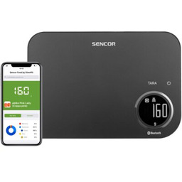 Sencor SKS 7178BK Inteligentna waga kuchenna z Bluetooth