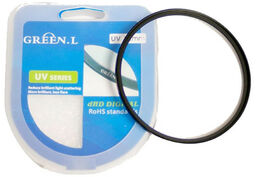 Filtr ultrafioletowy UV SLIM Green.L 58mm