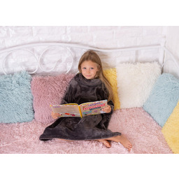 Babymatex Kocyk z mikrofibry 70x90 Kangoo mini grafitowy