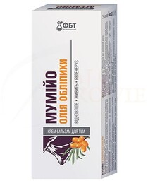 Krem-balsam do ciała Mumio i Olej z rokitnika,