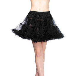 LEG AVENUE 8990X - Petticoat czarny kostium damski