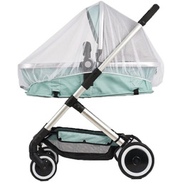 Moskitiera uniwersalna na wózek kojec gondolę z gumką